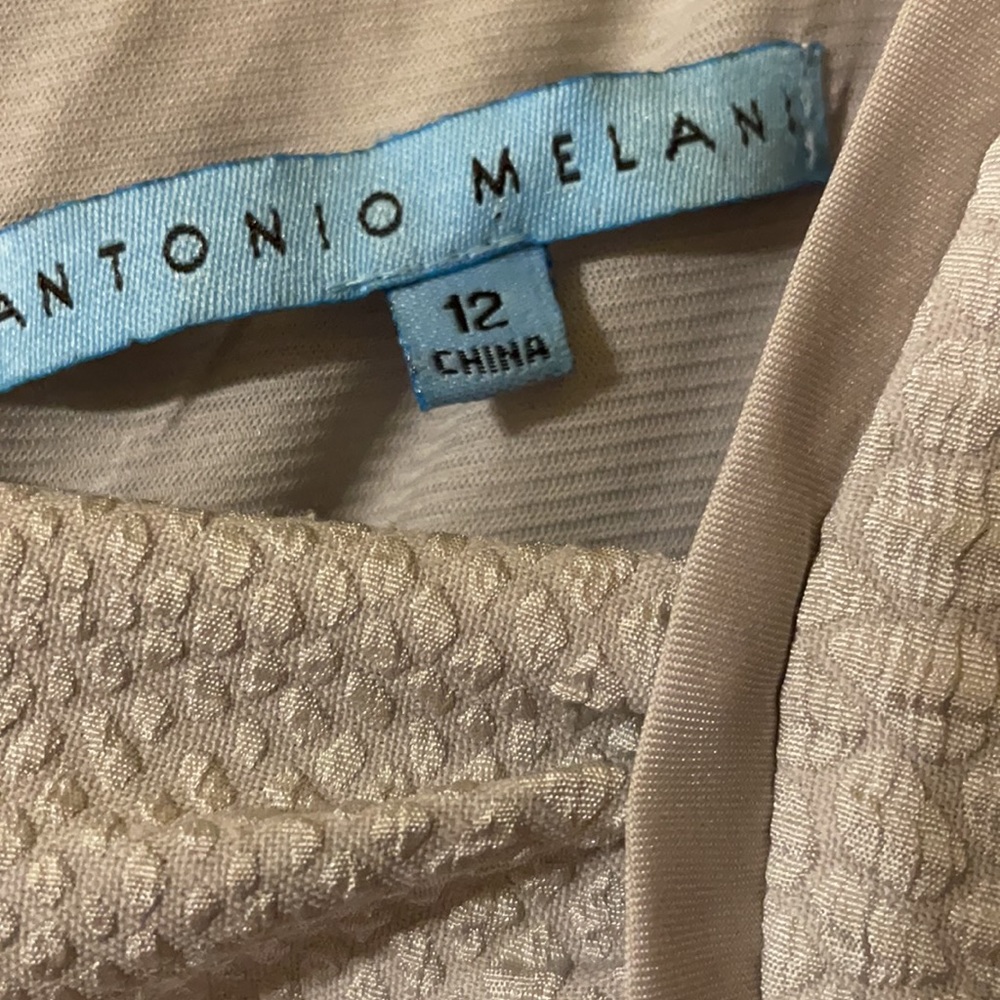 Gray Antonio Melani dress, tailored design, (OLCC) - Picture 3 of 9